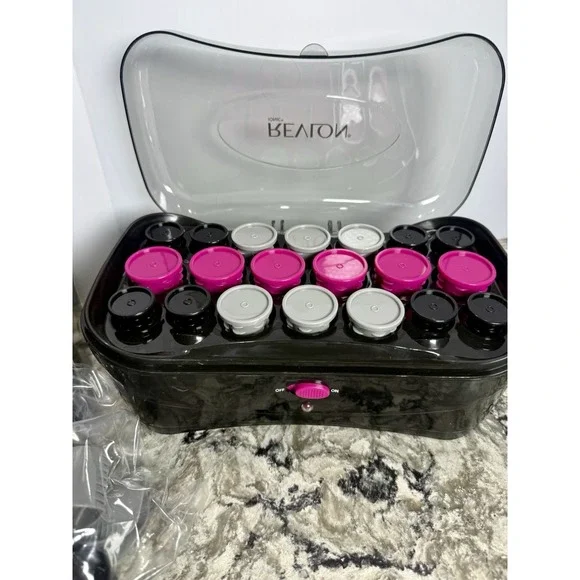 Revlon Perfect Heat Cascading Curls Ionic Hairsetter Curlers NIB - Picture 5 of 8